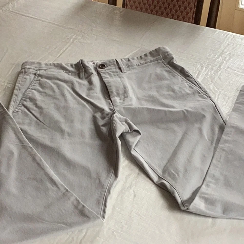 Mens light grey chinos - Picture 1 of 4